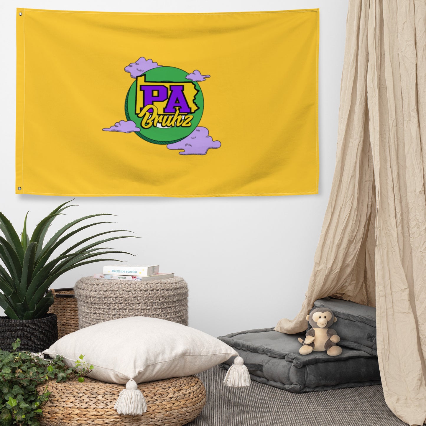PA Bruhz Flag (New) (Gold)