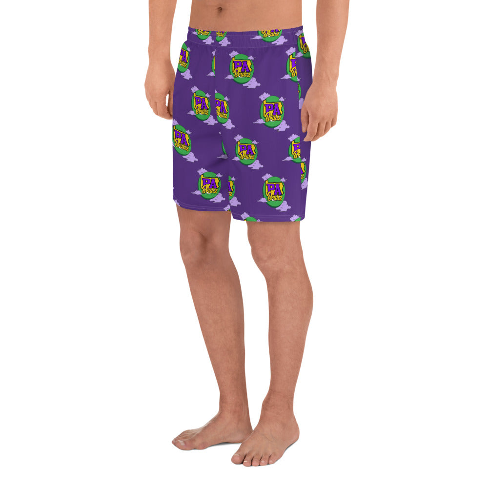 PA Bruhz Pattern Shorts (New) (Purple)