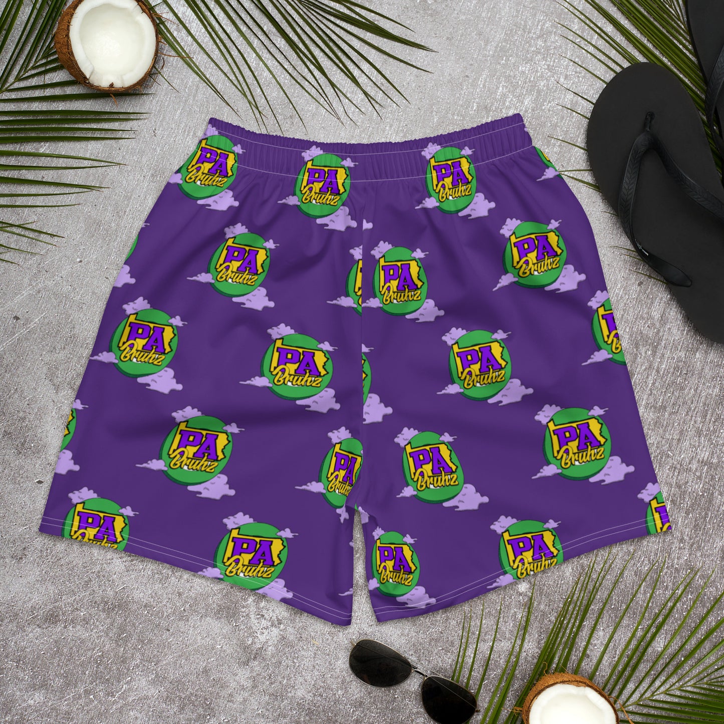 PA Bruhz Pattern Shorts (New) (Purple)