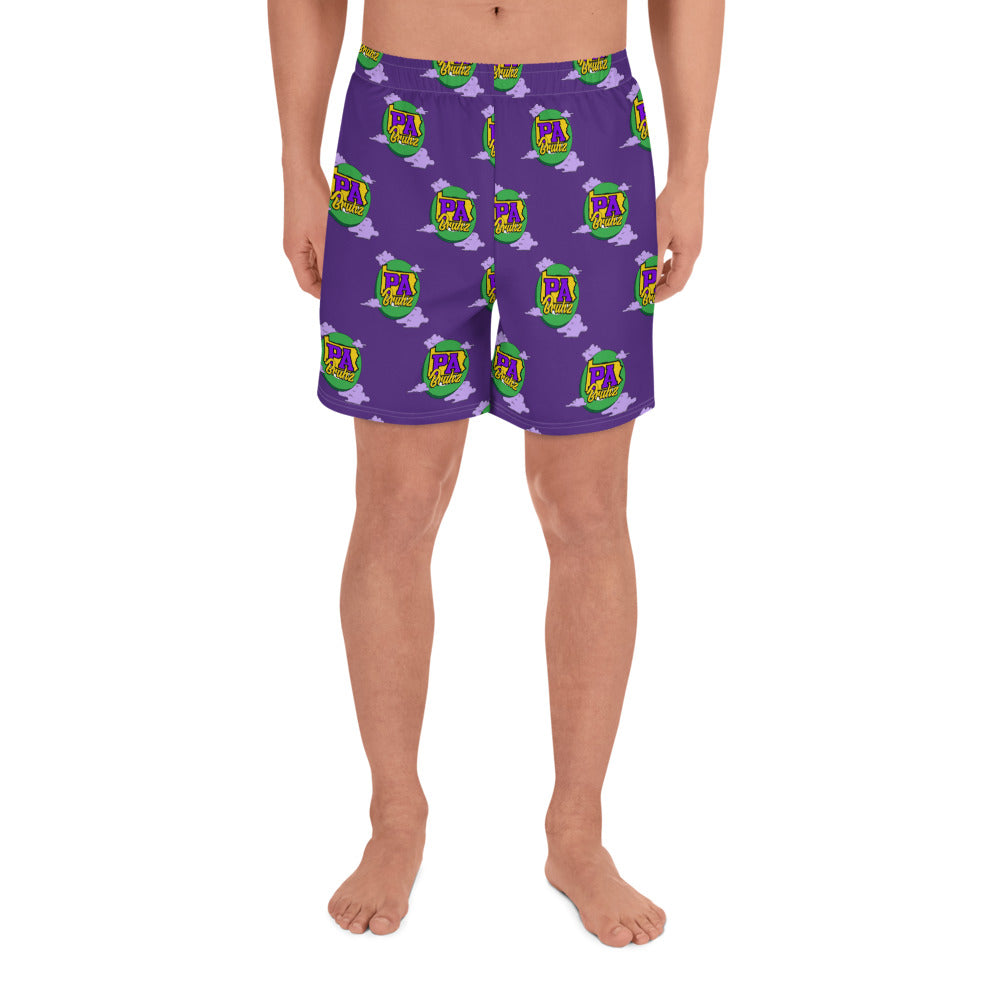 PA Bruhz Pattern Shorts (New) (Purple)