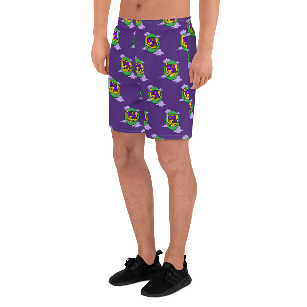 PA Bruhz Pattern Shorts (New) (Purple)