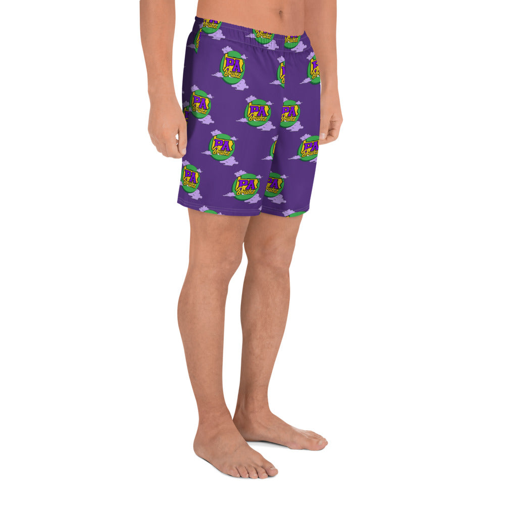 PA Bruhz Pattern Shorts (New) (Purple)